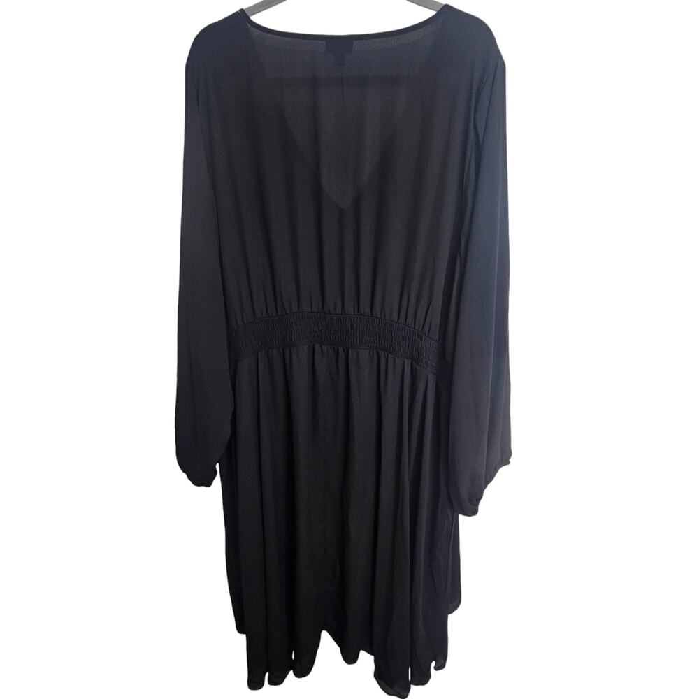 Torrid Womens Hilo Tunic Plus Size 6X Whimsygoth Smocked Date Night Going Out - Picture 10 of 10